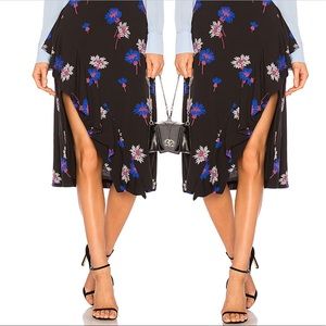 Tanya Taylor Grayson Floral Skirt